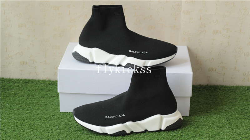 Balenciaga Speed Trainer Black And White